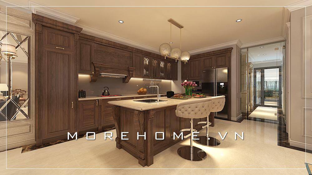 10+ mẫu phòng bếp đẹp đa phong cách - MOREHOME