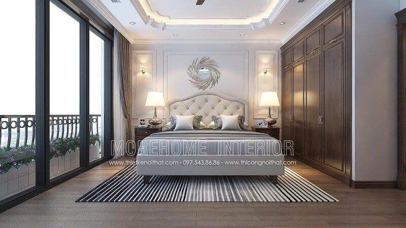 Giường ngủ gỗ tần bì cao cấp bọc da giá rẻ được khách hàng ưa chuộng